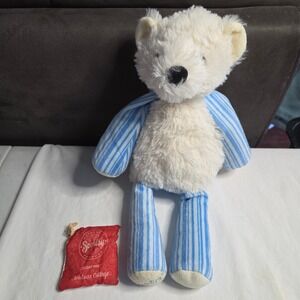 Scentsy Pookie the Polar Bear Plush Stuffed Animal Christmas Cottage Scent Pak